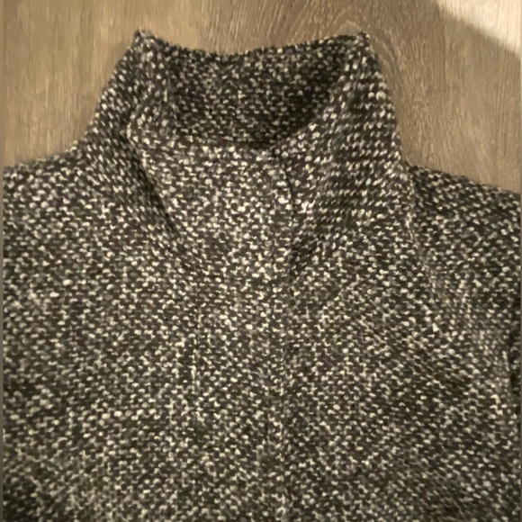 Old Navy Long Zip High Collar Coat | Size S - Picture 5 of 10